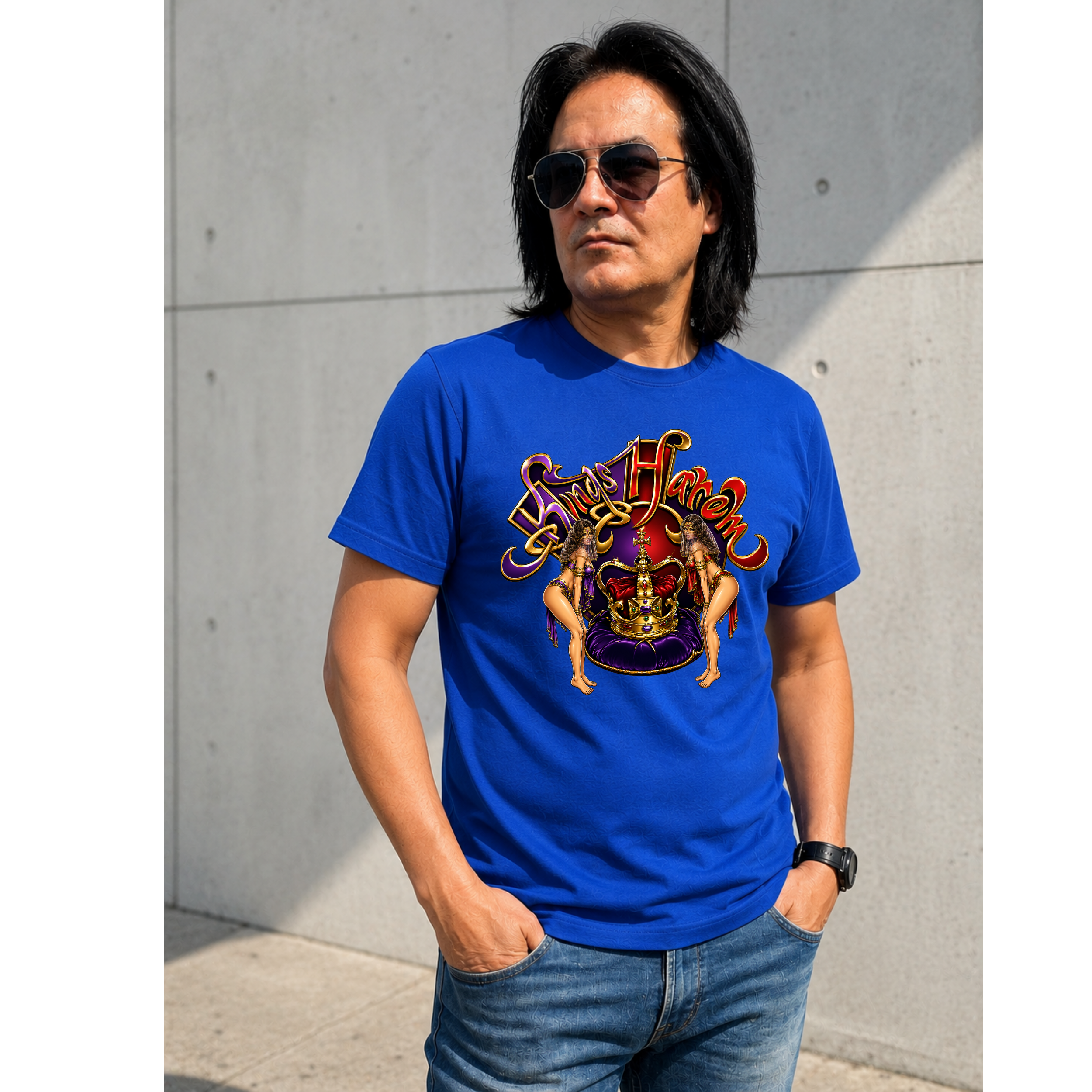 Kings Harlem Merch Graphic T-Shirt | Premium Urban Streetwear Tee | Vintage Hip Hop Inspired Unisex Shirt