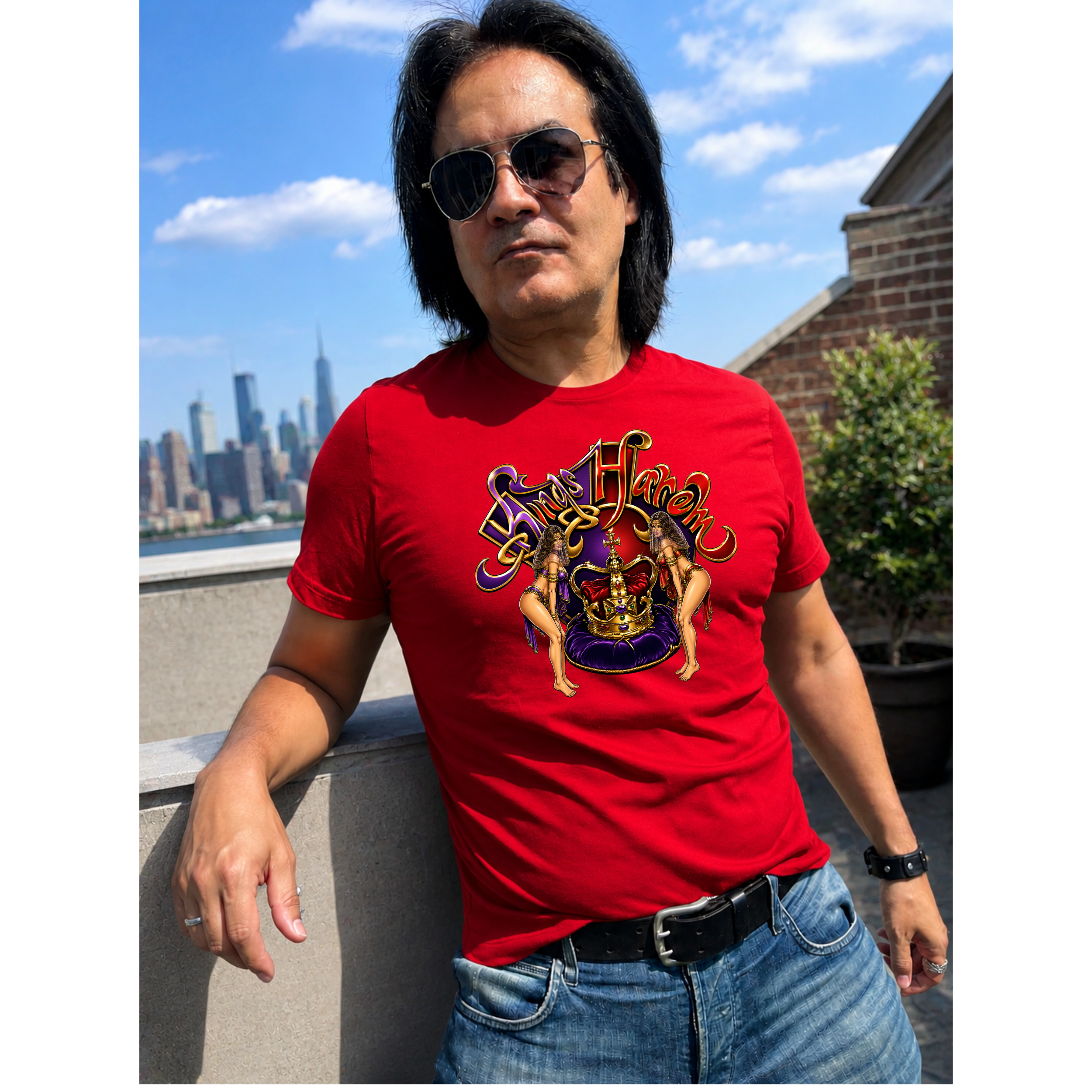 Kings Harlem Merch Graphic T-Shirt | Premium Urban Streetwear Tee | Vintage Hip Hop Inspired Unisex Shirt