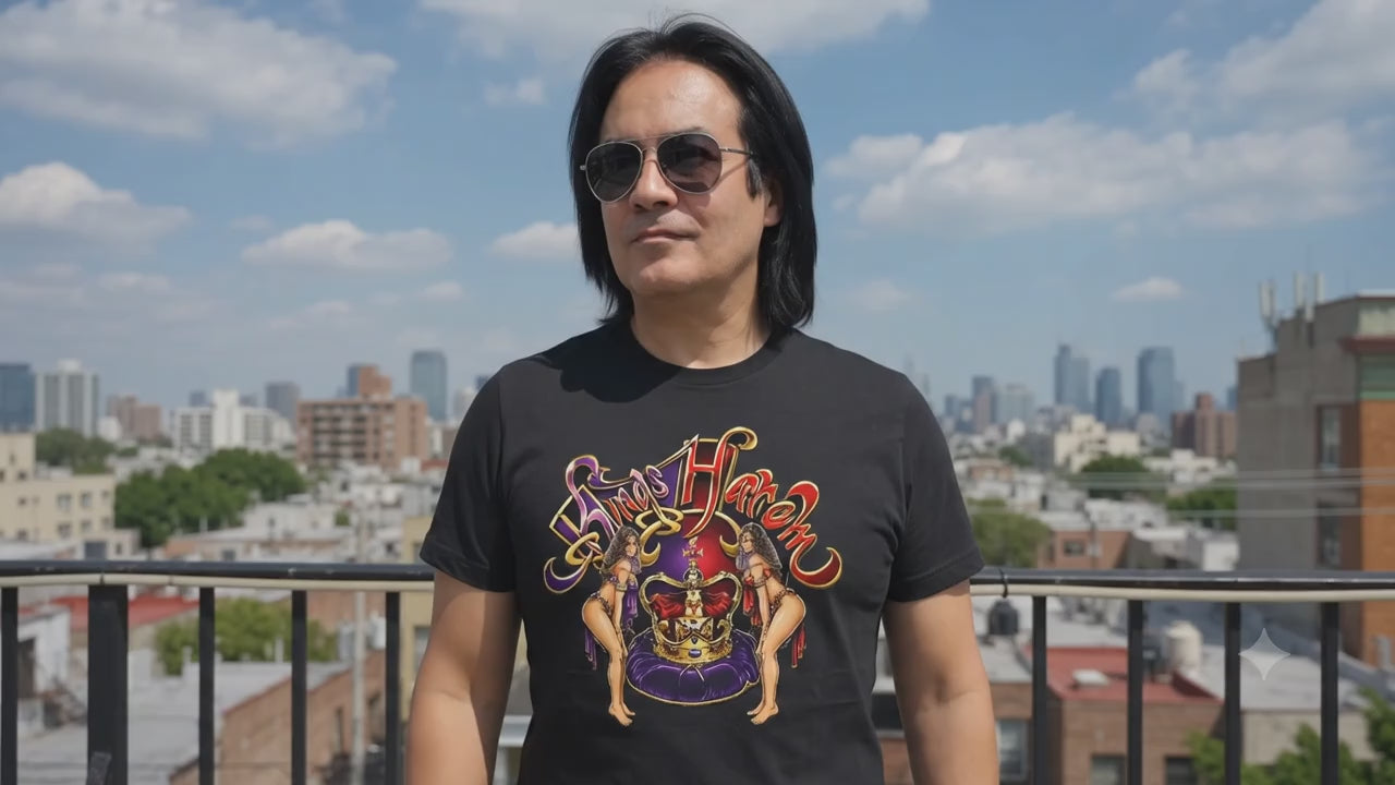 Kings Harlem Merch Graphic T-Shirt | Premium Urban Streetwear Tee | Vintage Hip Hop Inspired Unisex Shirt